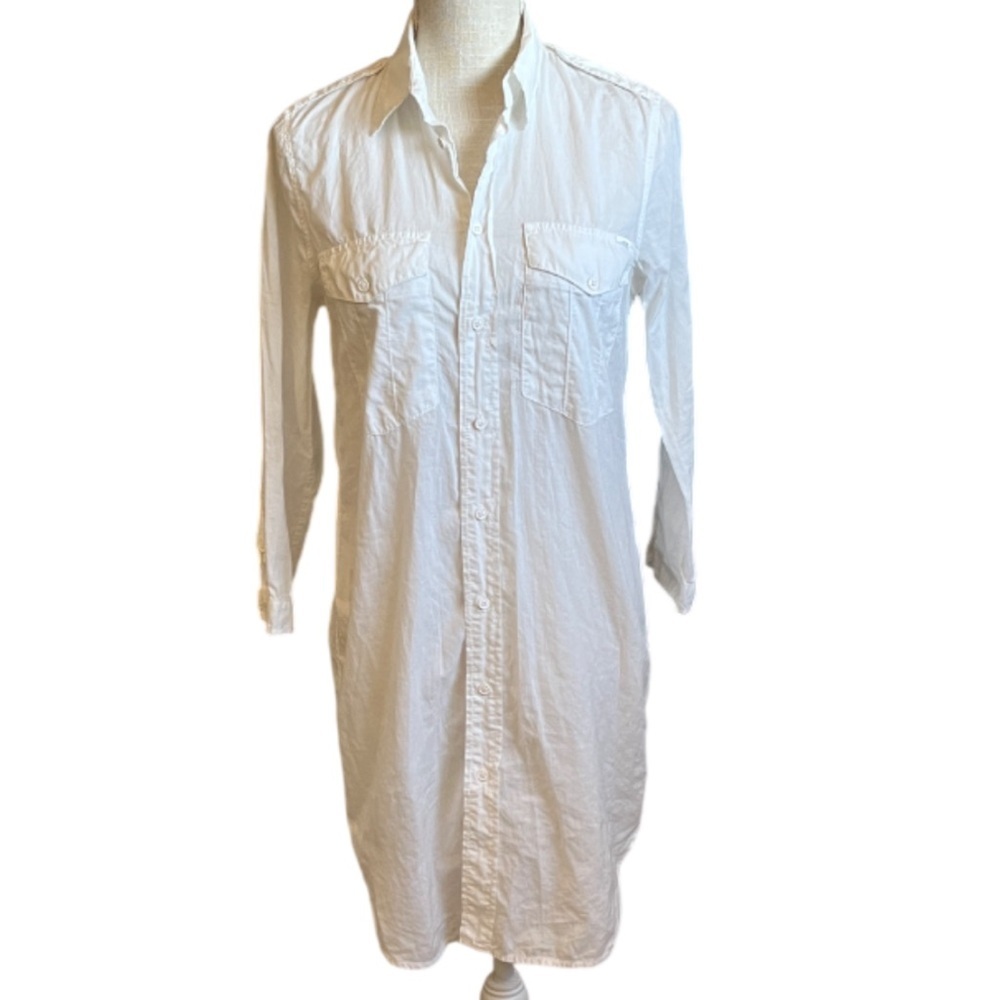 MOTHER White Shirt Dress Swim Coverup- XS - S ?